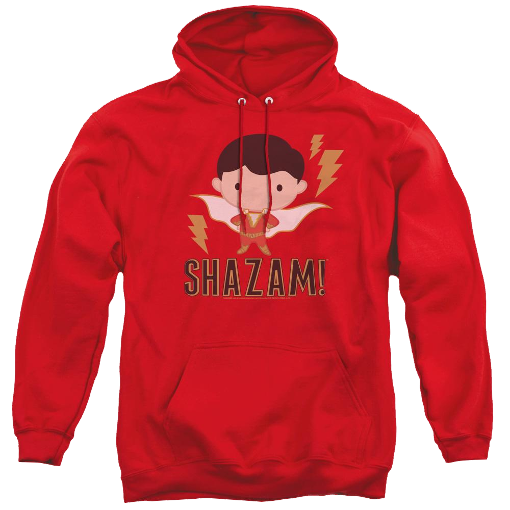 Shazam Movie Shazam Chibi - Pullover Hoodie Pullover Hoodie Shazam