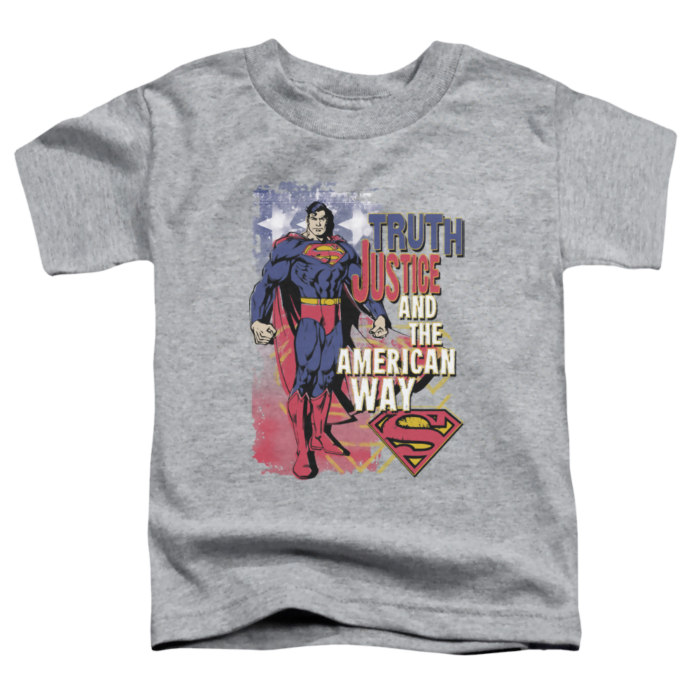 Superman Truth Justice - Kid's T-Shirt Kid's T-Shirt (Ages 4-7) Superman