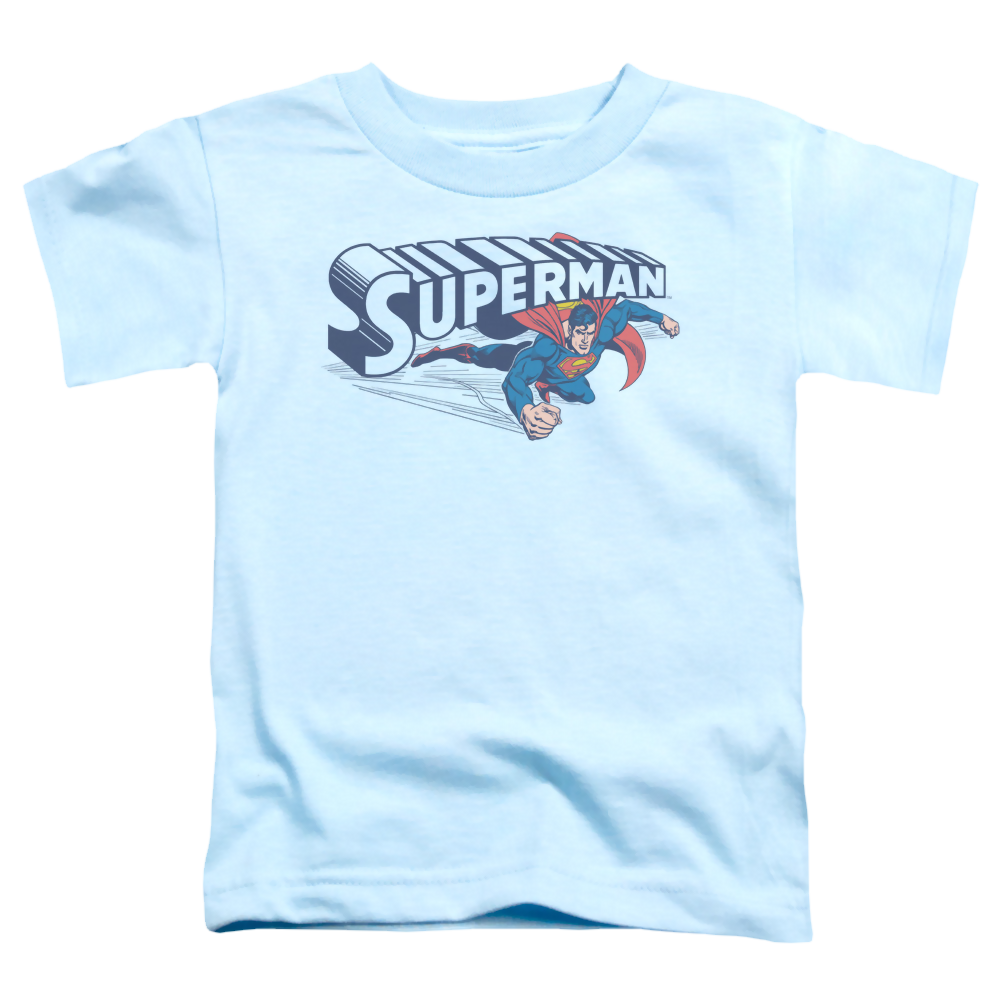 Superman Under Logo - Kid's T-Shirt Kid's T-Shirt (Ages 4-7) Superman