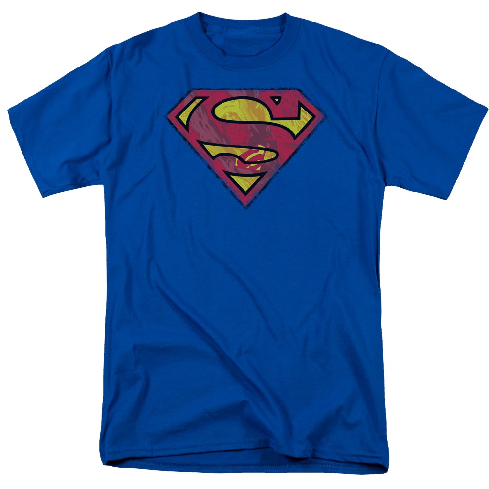 Superman Action Shield - Men's Regular Fit T-Shirt Men's Regular Fit T-Shirt Superman