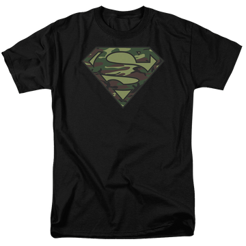 Superman Camo Logo - Men's Regular Fit T-Shirt Men's Regular Fit T-Shirt Superman