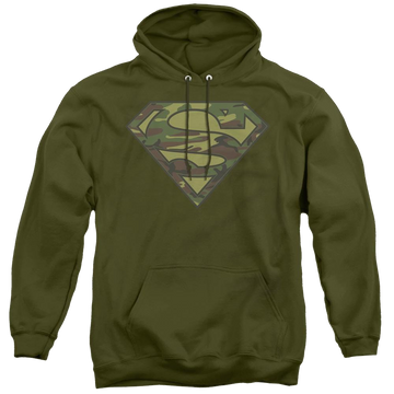 Superman Camo Logo - Pullover Hoodie Pullover Hoodie Superman