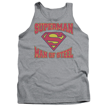 Superman Man Of Steel Jersey - Men's Tank Top Men's Tank Superman