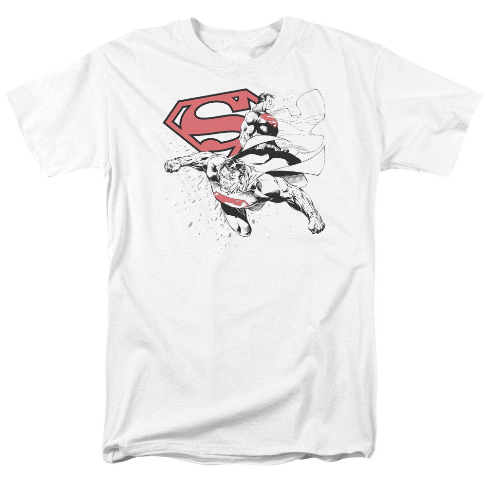 Superman Double The Power - Men's Regular Fit T-Shirt Men's Regular Fit T-Shirt Superman