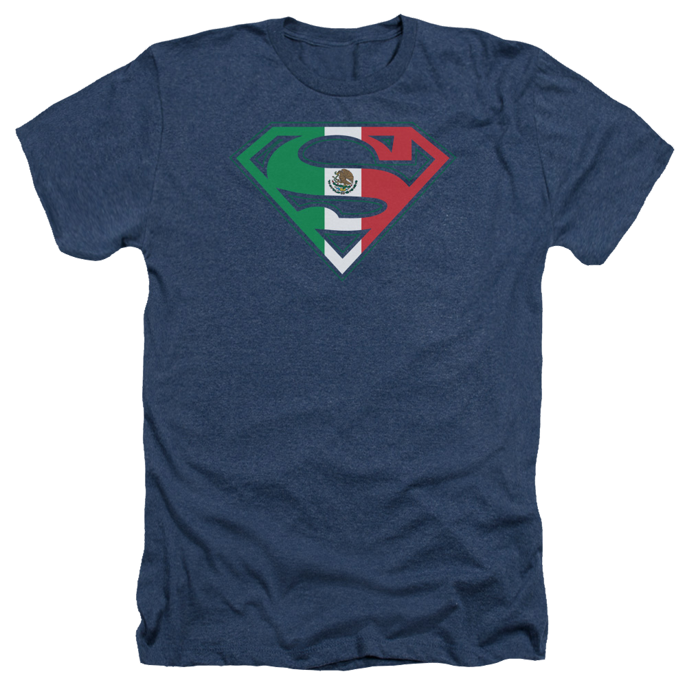 Superman Mexican Shield - Men's Heather T-Shirt Men's Heather T-Shirt Superman