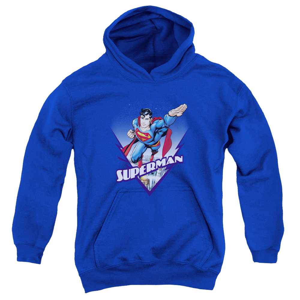 Superman Looks Like A Job For - Youth Hoodie Youth Hoodie (Ages 8-12) Superman