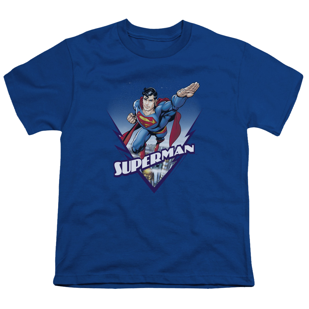Superman Looks Like A Job For - Youth T-Shirt Youth T-Shirt (Ages 8-12) Superman