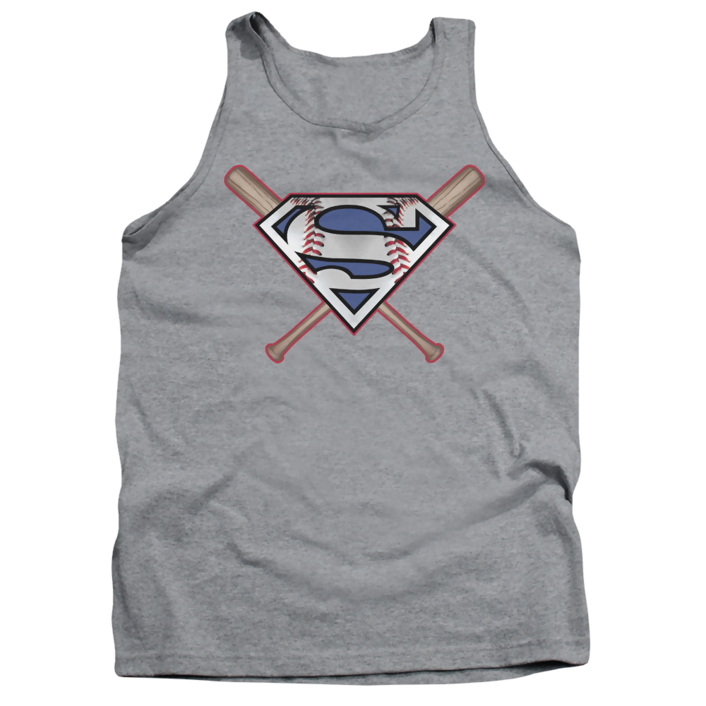 Superman Crossed Bats - Men's Tank Top Men's Tank Superman