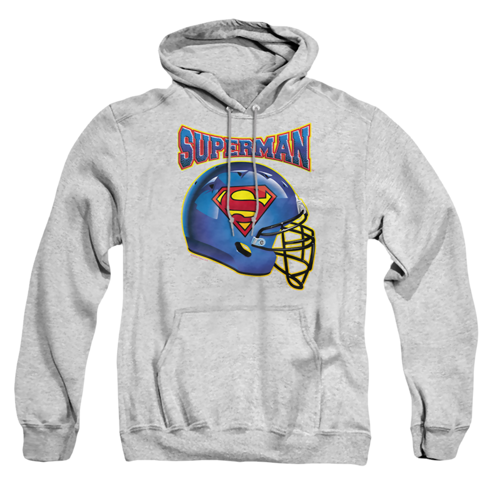 Superman Helmet - Pullover Hoodie Pullover Hoodie Superman