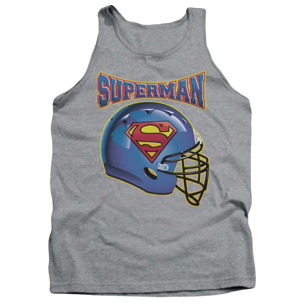 Superman Helmet - Men's Tank Top Men's Tank Superman