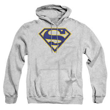 Superman Maize & Blue Shield - Pullover Hoodie Pullover Hoodie Superman