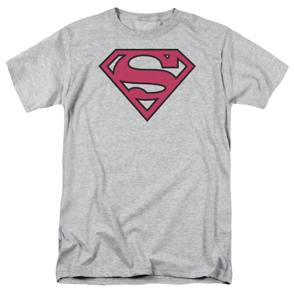 Superman Red & Black Shield - Men's Regular Fit T-Shirt Men's Regular Fit T-Shirt Superman