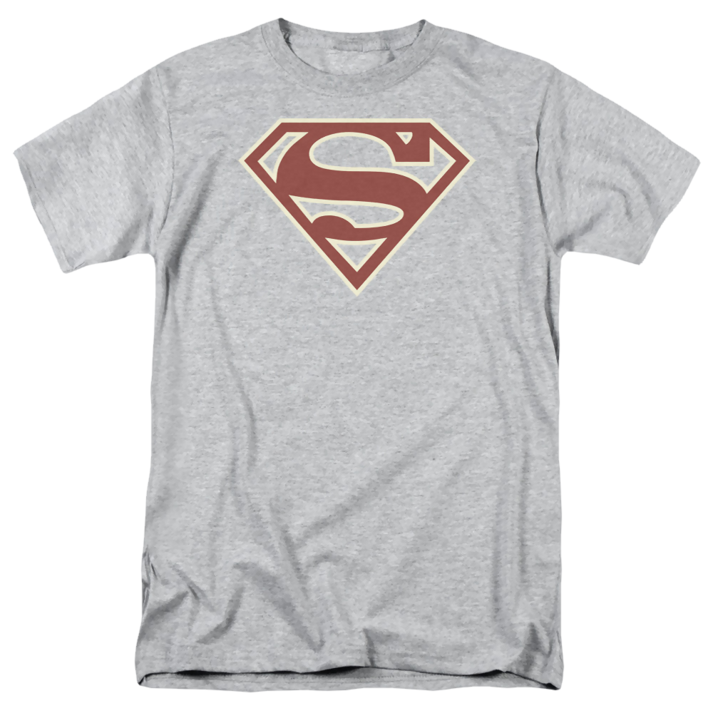 Superman Crimson & Cream Shield - Men's Regular Fit T-Shirt Men's Regular Fit T-Shirt Superman
