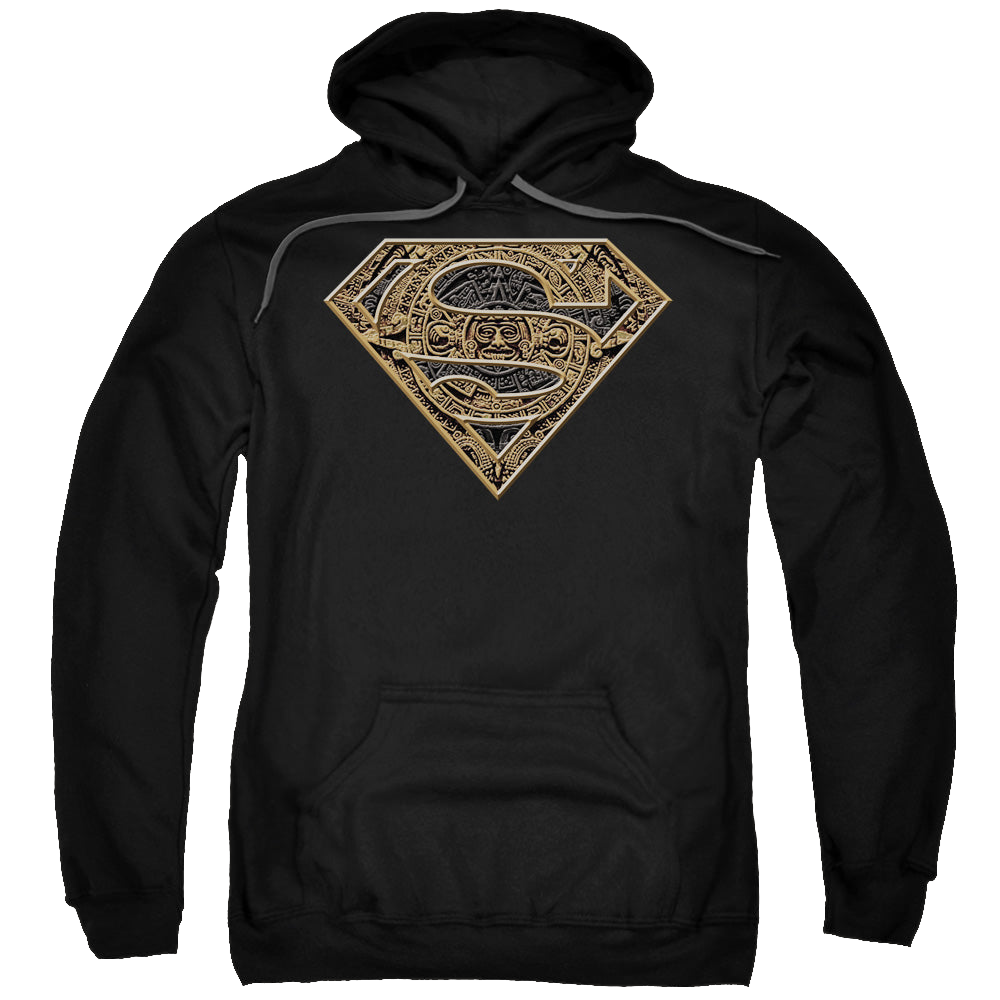 Superman Aztec Shield - Pullover Hoodie Pullover Hoodie Superman