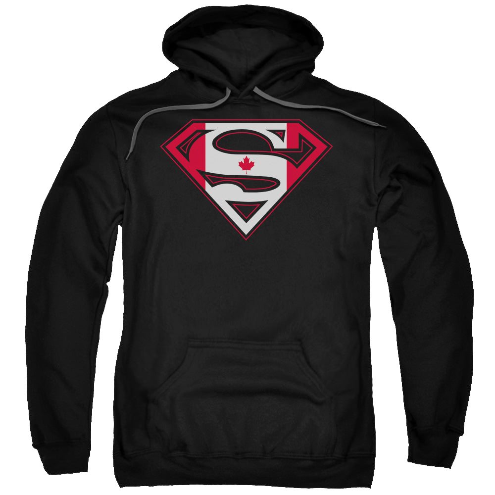 Superman Canadian Shield - Pullover Hoodie Pullover Hoodie Superman