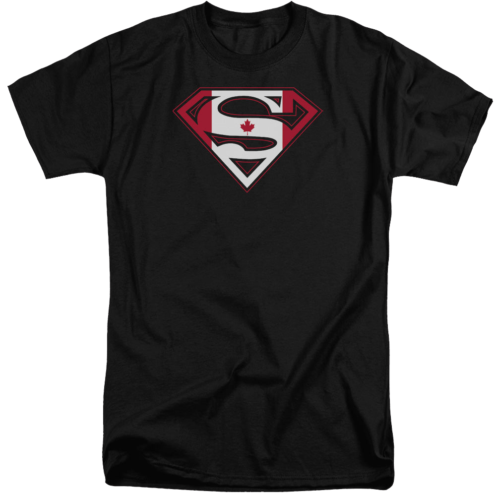 Superman Canadian Shield - Men's Tall Fit T-Shirt Men's Tall Fit T-Shirt Superman