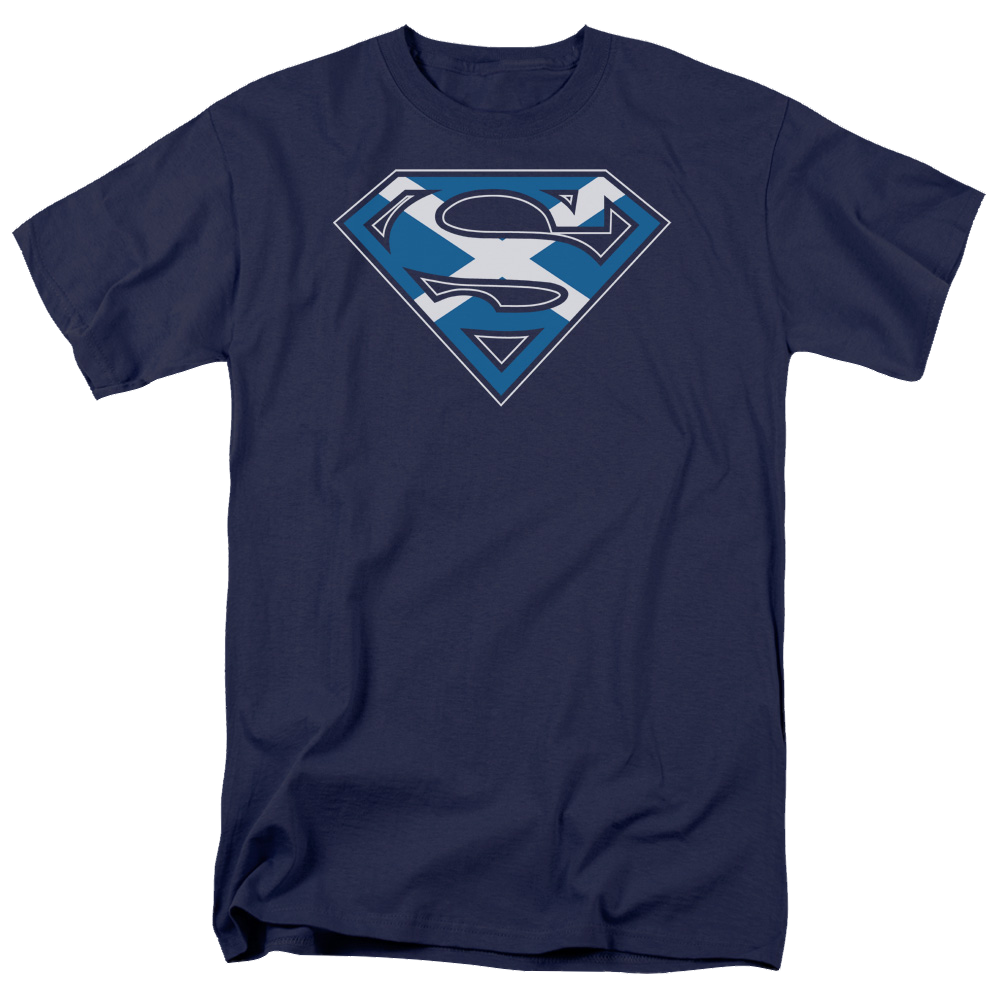 Superman Scottish Shield - Men's Regular Fit T-Shirt Men's Regular Fit T-Shirt Superman