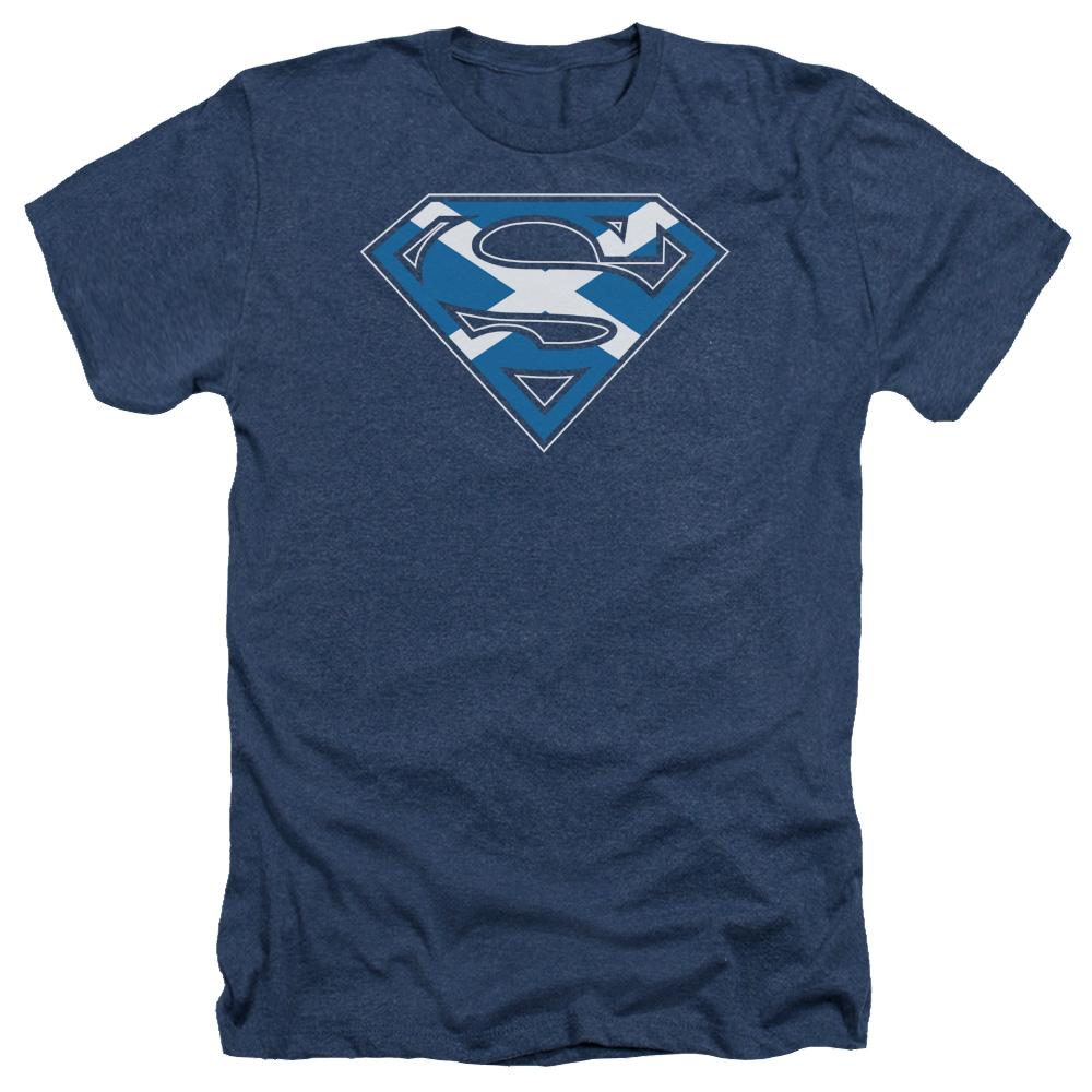 Superman Scottish Shield - Men's Heather T-Shirt Men's Heather T-Shirt Superman