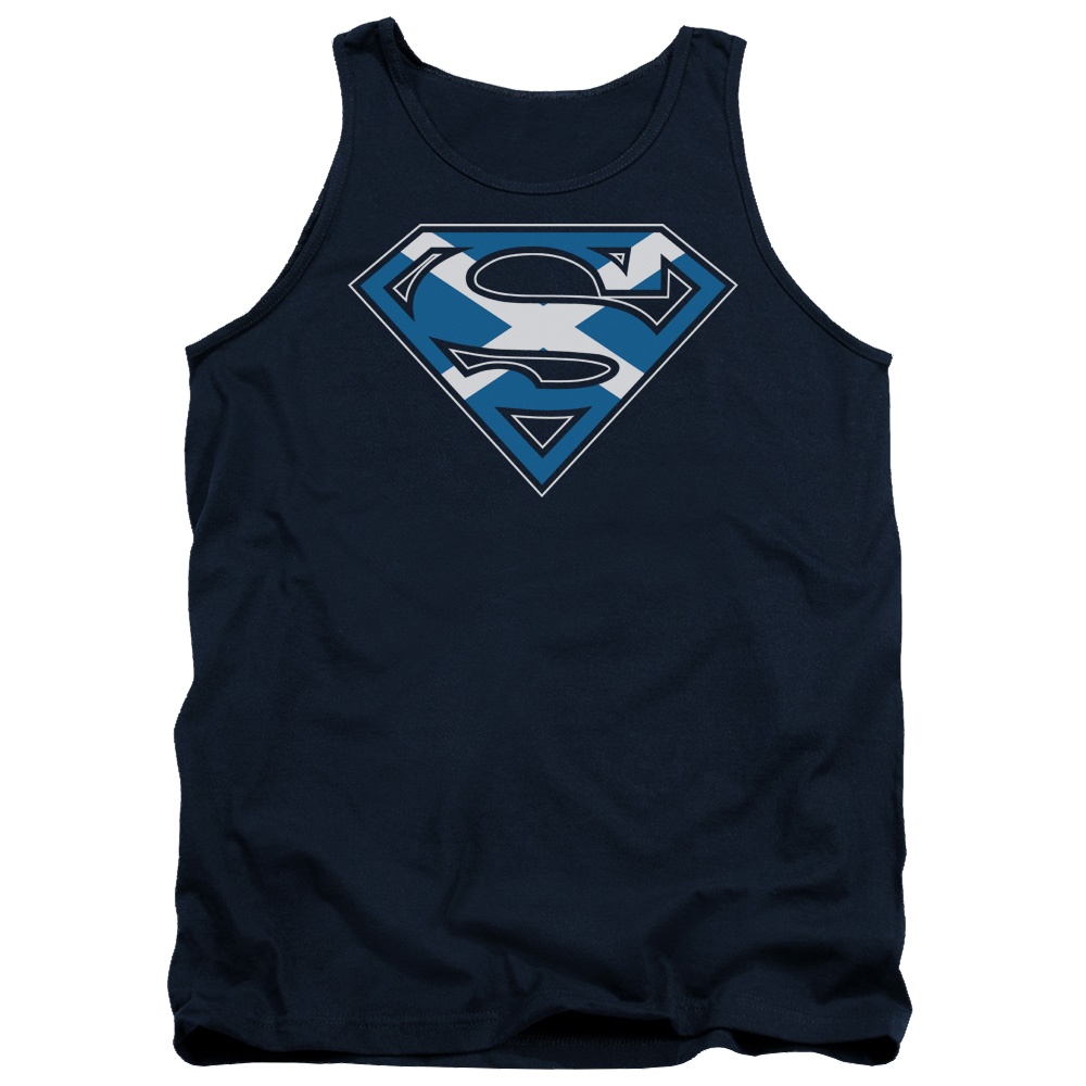 Superman Scottish Shield - Men's Tank Top Men's Tank Superman