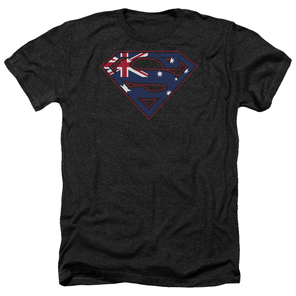 Superman Australian Shield - Men's Heather T-Shirt Men's Heather T-Shirt Superman