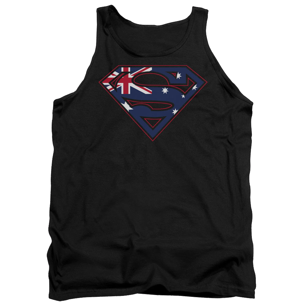 Superman Australian Shield - Men's Tank Top Men's Tank Superman