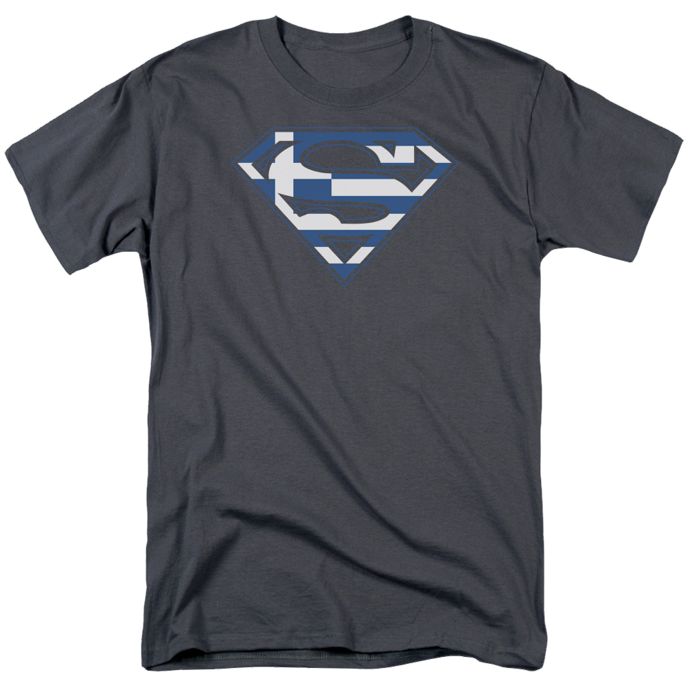 Superman Greek Shield - Men's Regular Fit T-Shirt Men's Regular Fit T-Shirt Superman