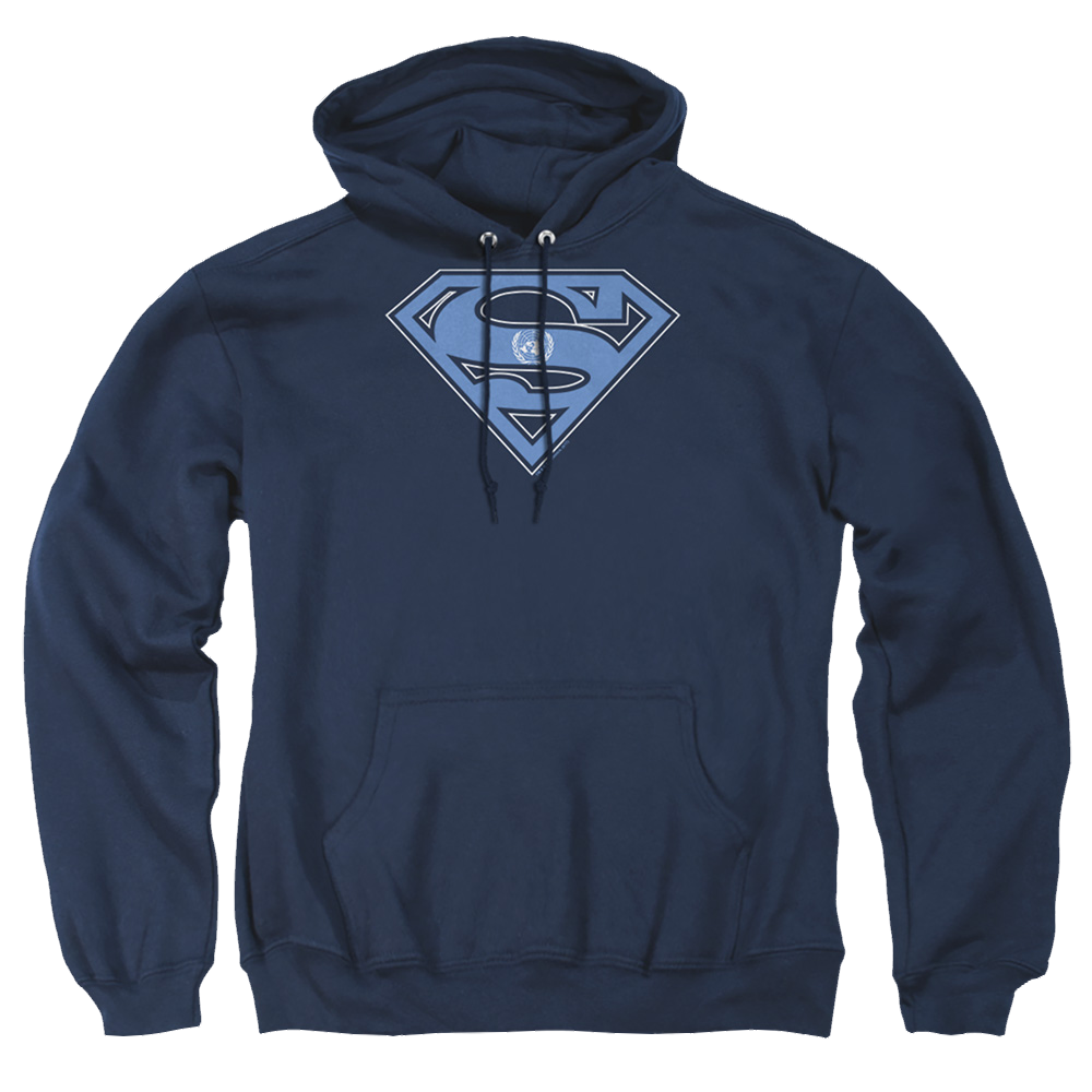 Superman U N Shield - Pullover Hoodie Pullover Hoodie Superman