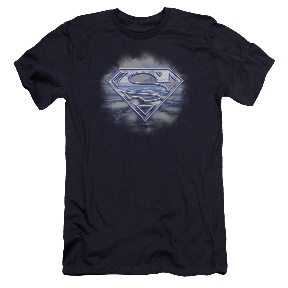 Superman Freedom Of Flight - Men's Premium Slim Fit T-Shirt Men's Premium Slim Fit T-Shirt Superman