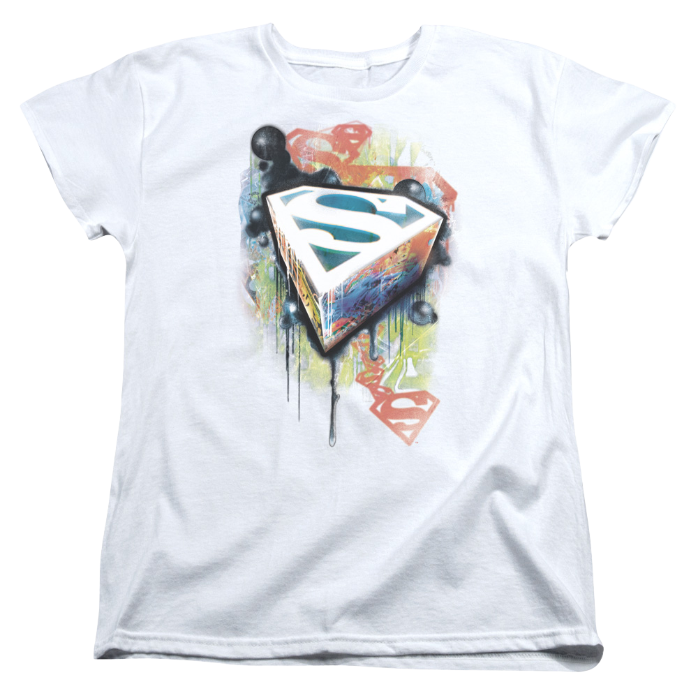 Superman Urban Shields - Women's T-Shirt Women's T-Shirt Superman