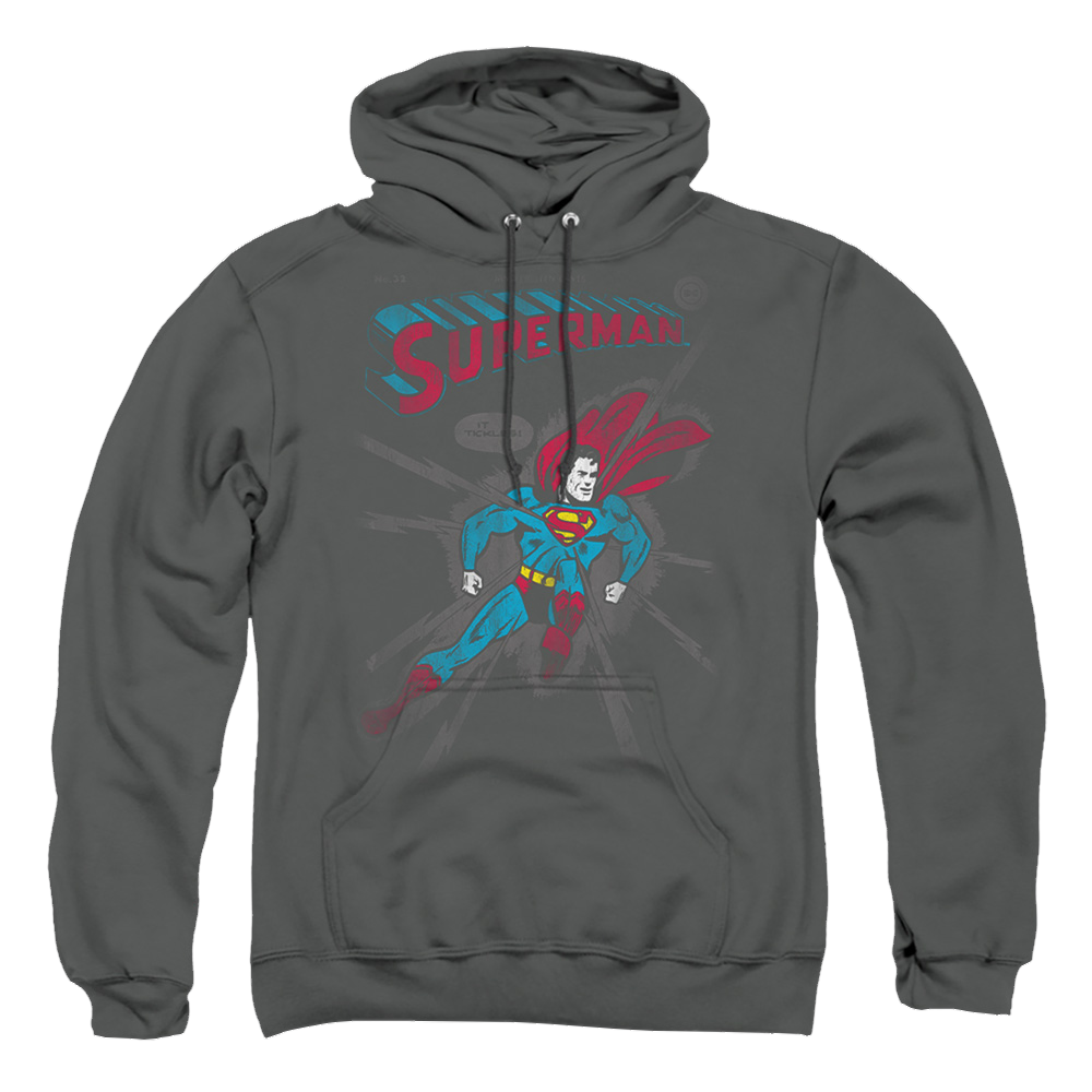 Superman It Tickles - Pullover Hoodie Pullover Hoodie Superman