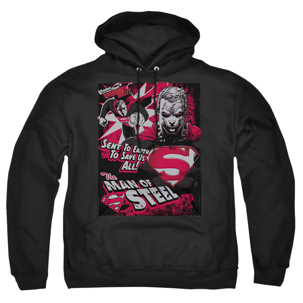 Superman Save Us All - Pullover Hoodie Pullover Hoodie Superman