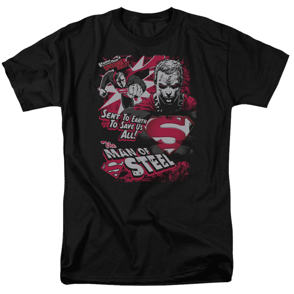 Superman Save Us All - Men's Regular Fit T-Shirt Men's Regular Fit T-Shirt Superman