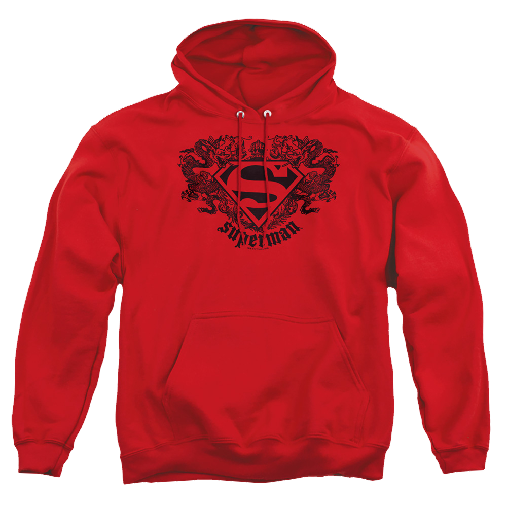 Superman Superman Dragon - Pullover Hoodie Pullover Hoodie Superman