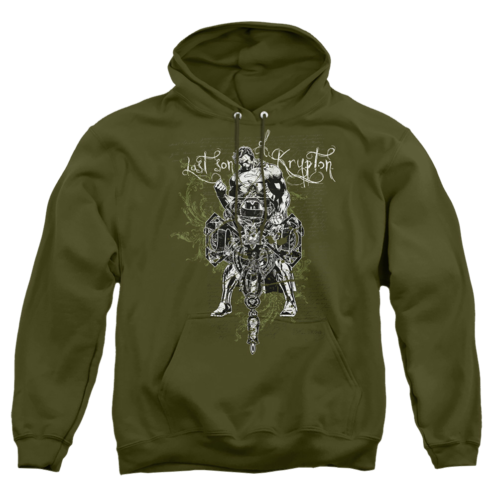 Superman Last Son Gothic - Pullover Hoodie Pullover Hoodie Superman