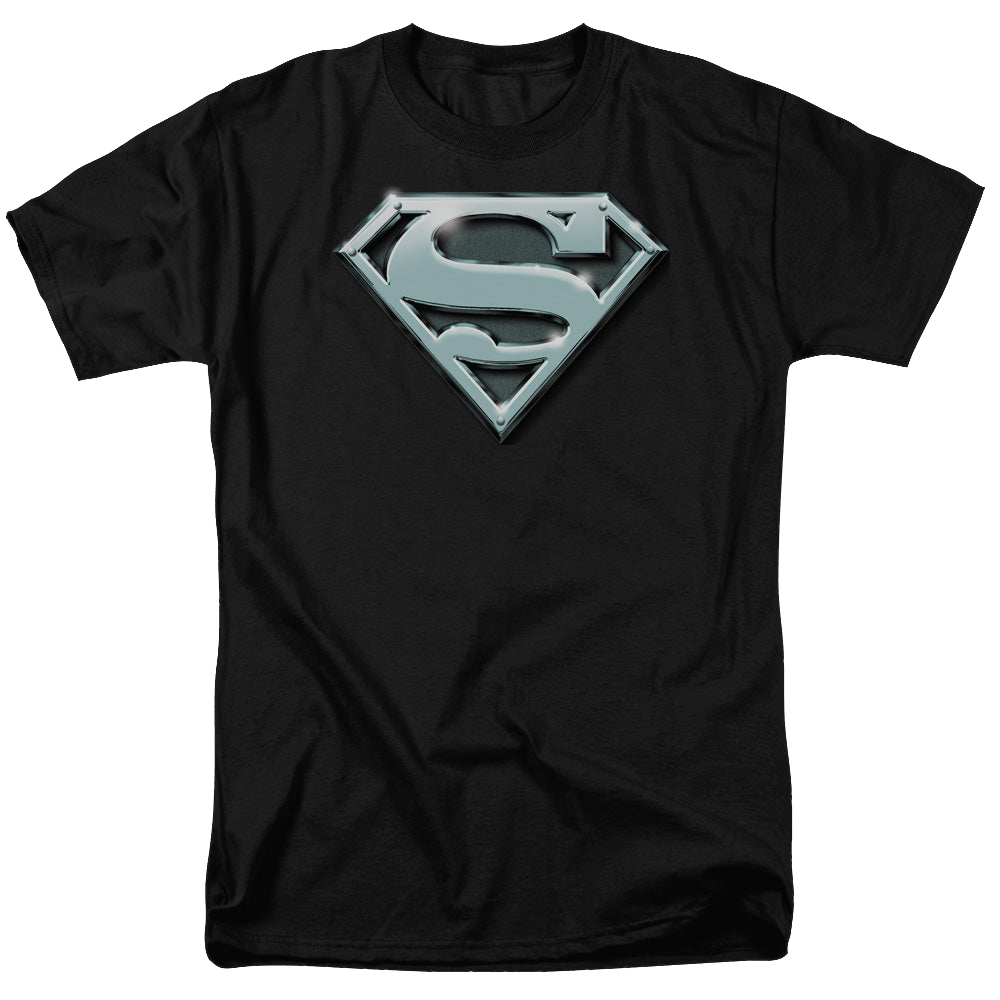 Superman Chrome Shield - Men's Regular Fit T-Shirt Men's Regular Fit T-Shirt Superman
