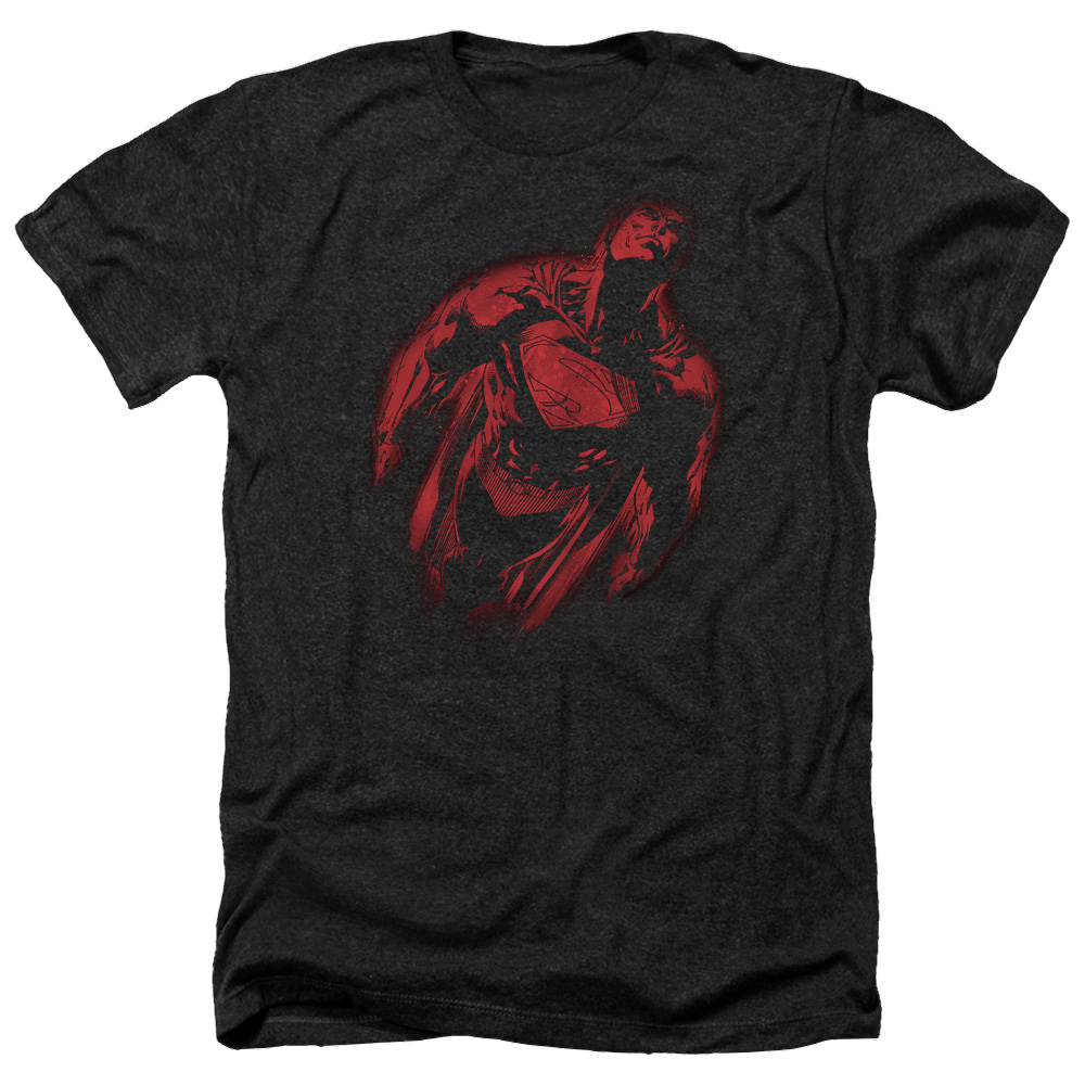 Superman Sprayed Supes - Men's Heather T-Shirt Men's Heather T-Shirt Superman