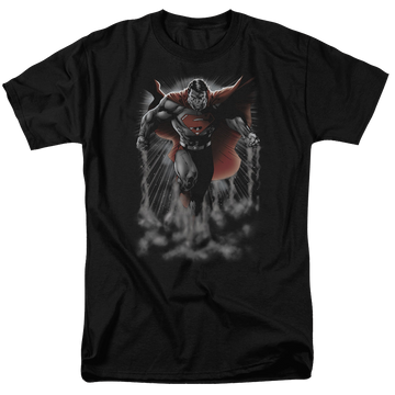 Superman Above The Clouds - Men's Regular Fit T-Shirt Men's Regular Fit T-Shirt Superman