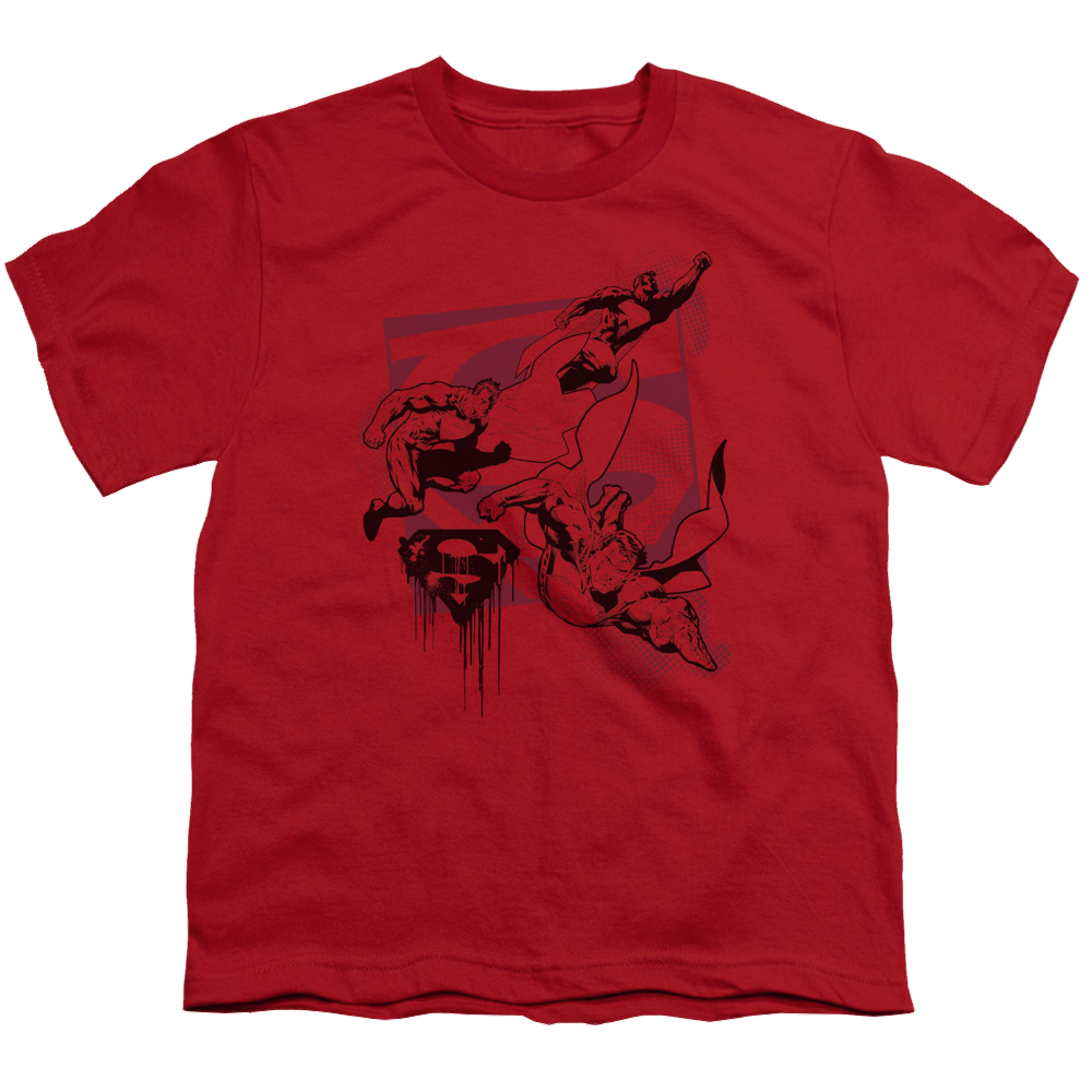 Superman Omnipresent - Youth T-Shirt Youth T-Shirt (Ages 8-12) Superman