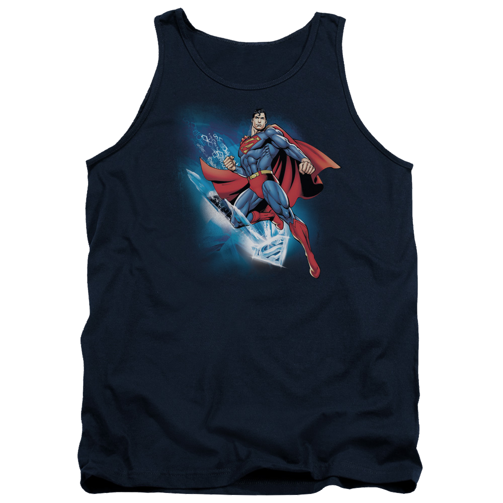 Superman Crystallize - Men's Tank Top Men's Tank Superman