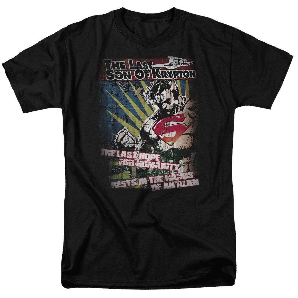 Superman Last Hope - Men's Regular Fit T-Shirt Men's Regular Fit T-Shirt Superman