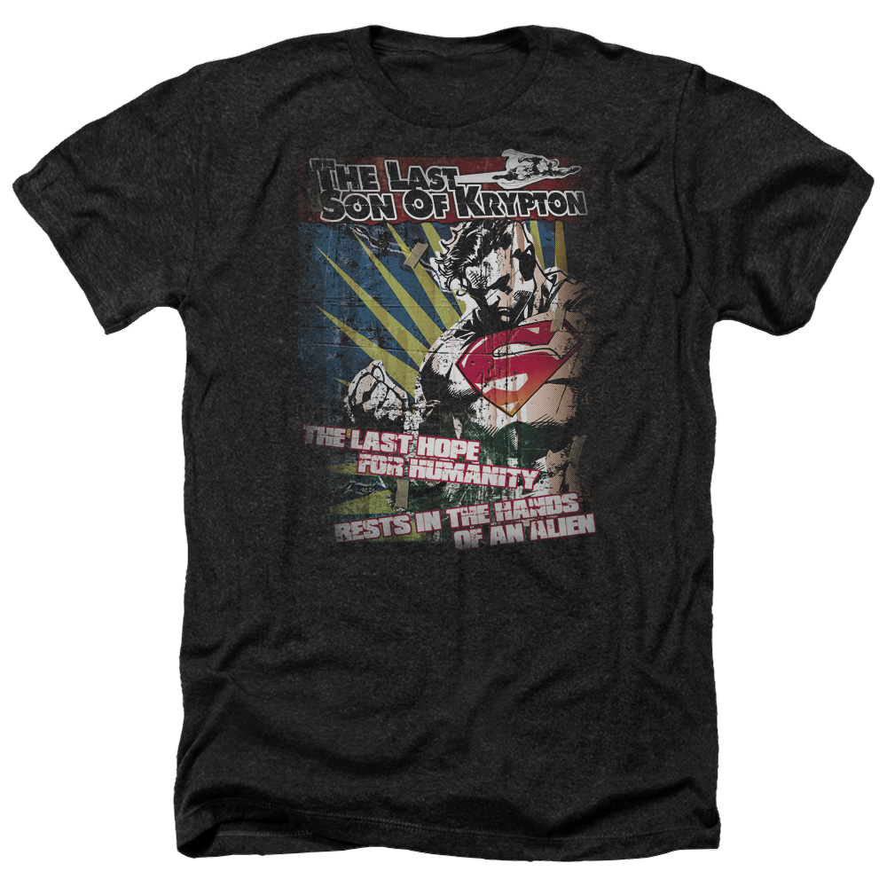 Superman Last Hope - Men's Heather T-Shirt Men's Heather T-Shirt Superman