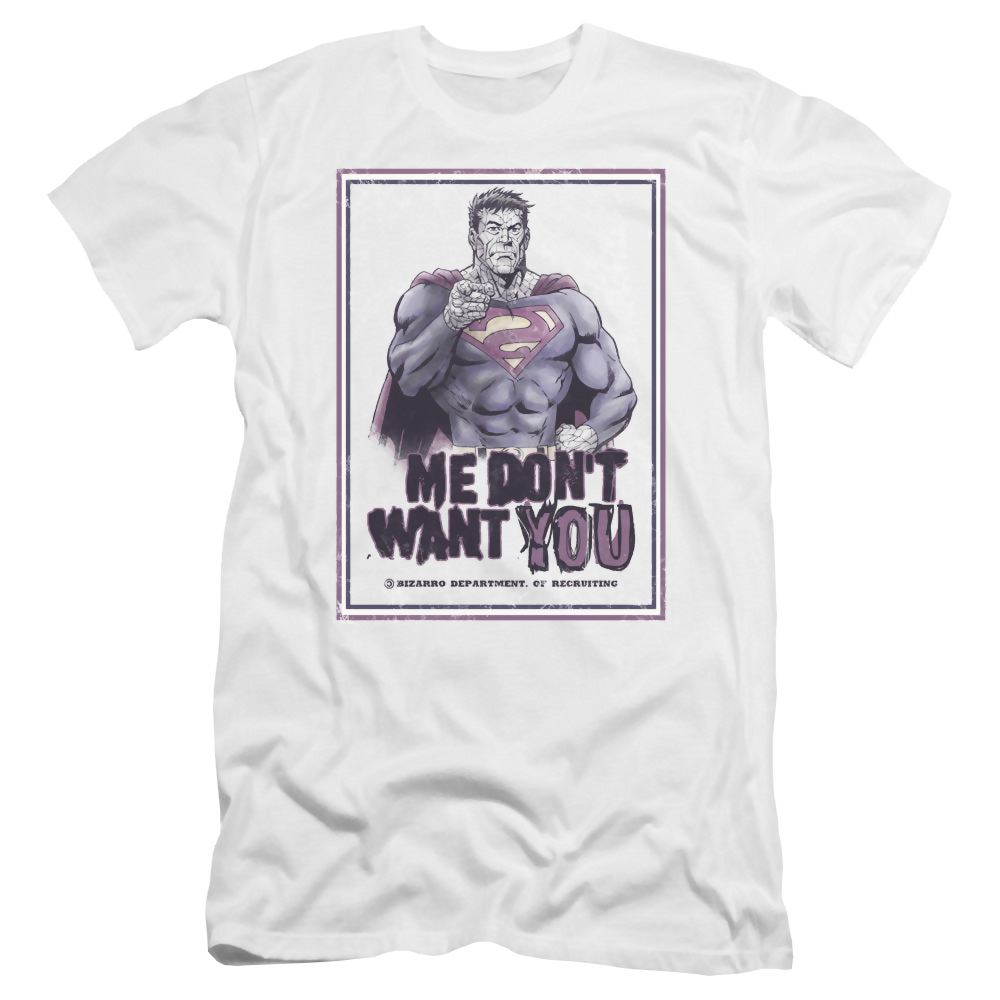 Superman Dont Want You - Men's Premium Slim Fit T-Shirt Men's Premium Slim Fit T-Shirt Superman