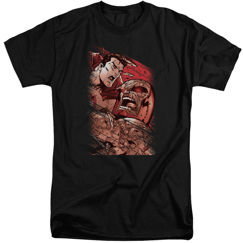 Superman Supes Vs Darkseid - Men's Tall Fit T-Shirt Men's Tall Fit T-Shirt Superman