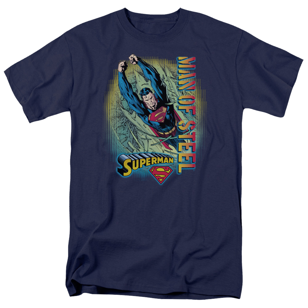 Superman Breakthrough - Men's Regular Fit T-Shirt Men's Regular Fit T-Shirt Superman