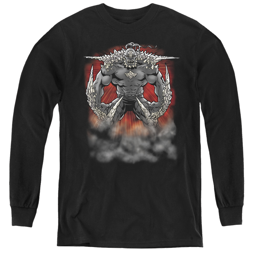 Superman Doomsday Dust - Youth Long Sleeve T-Shirt Youth Long Sleeve T-Shirt Superman