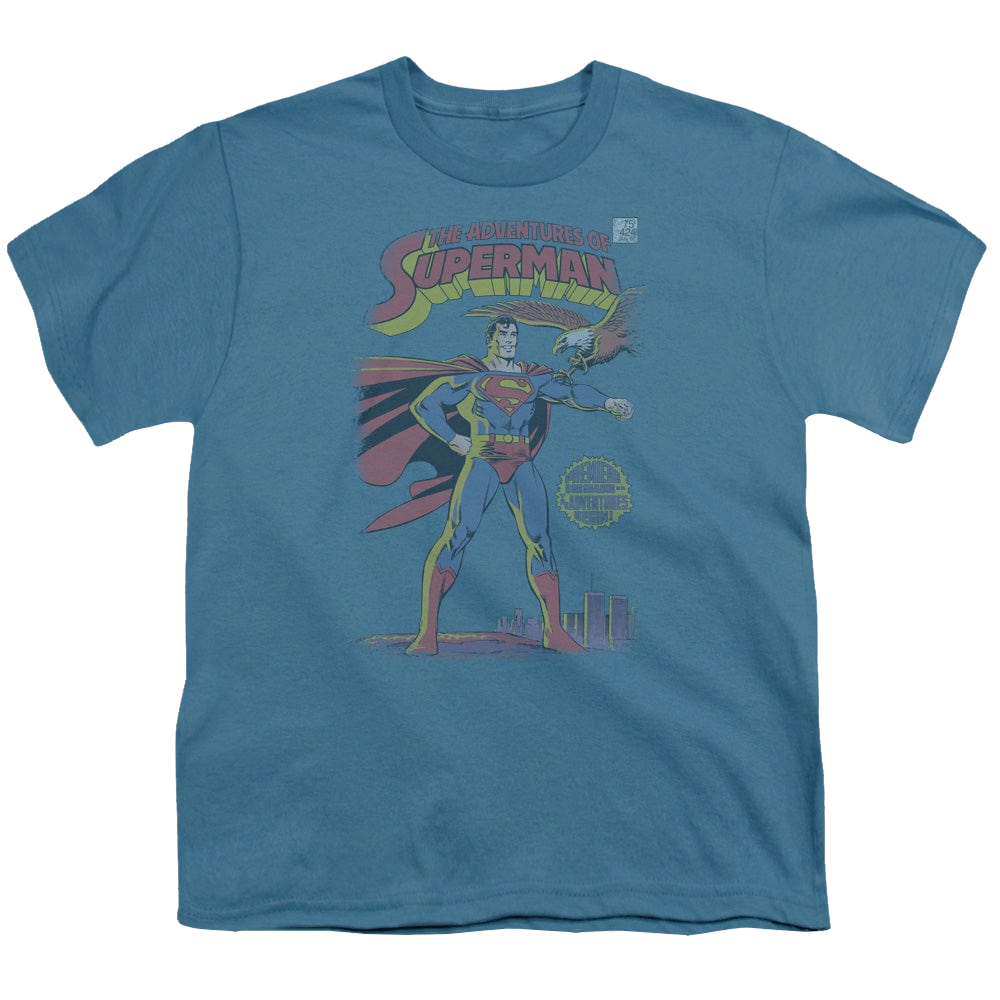 Superman Aofm #424 Cover - Youth T-Shirt Youth T-Shirt (Ages 8-12) Superman