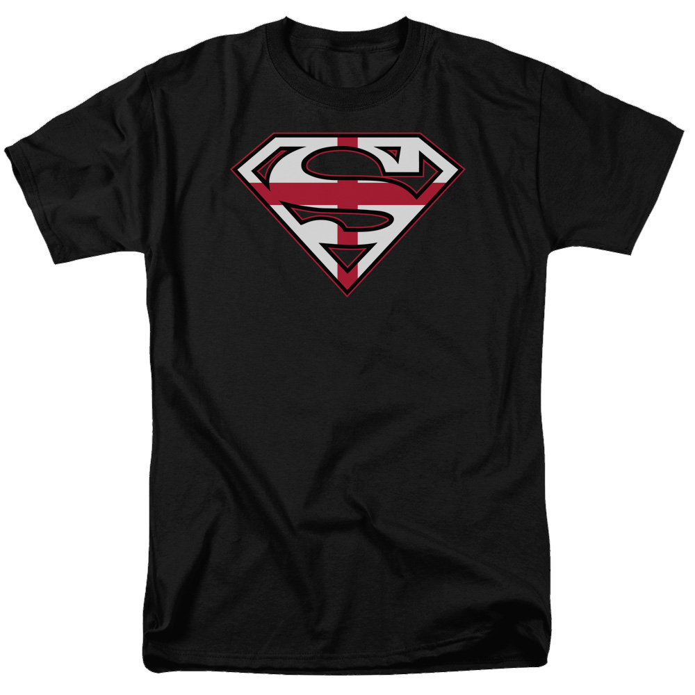 Superman English Shield - Men's Regular Fit T-Shirt Men's Regular Fit T-Shirt Superman