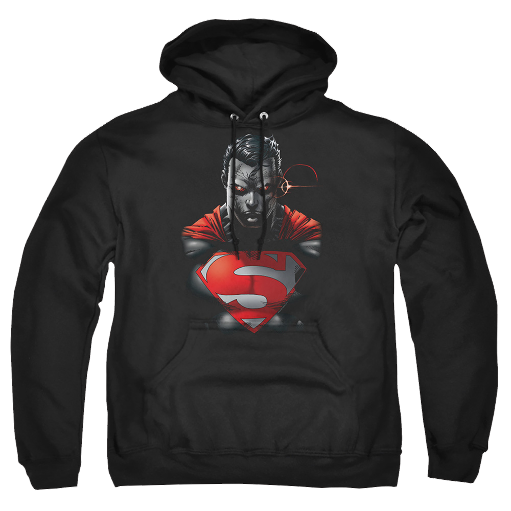 Superman Heat Vision Charged - Pullover Hoodie Pullover Hoodie Superman