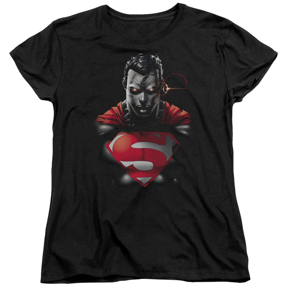 Superman Heat Vision Charged - Women's T-Shirt Women's T-Shirt Superman