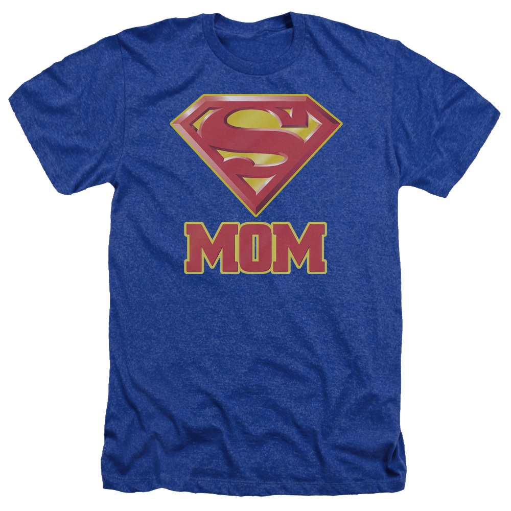 Superman Super Mom - Men's Heather T-Shirt Men's Heather T-Shirt Superman